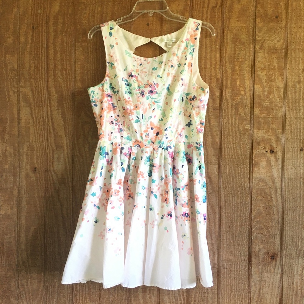 Pale Pink LC Lauren Conrad Fitted Dress 14